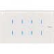 HD4657M4 BTCINO COMMANDE BLANC 4 MOD