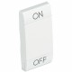N4911AGN BTCINO LL-TECLA ON OFF 1MOD BRANCO