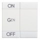 N4911M2AFN BTCINO LL-TECLA ON OFF GEN 2MOD BLANC