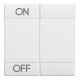 N4911M2AGN BTCINO LL-CLÉ SUR OFF 2MOD BLANC