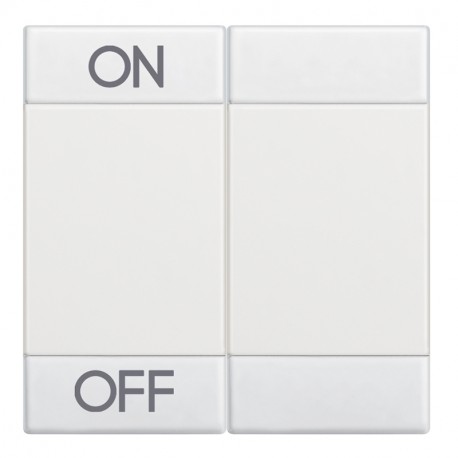 N4911M2AGN BTCINO LL-TECLA ON OFF 2MOD BRANCO