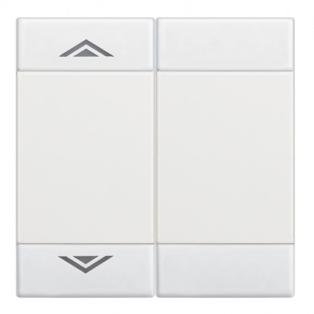 N4911M2AHN BTCINO LL-TASTO UP DOWN 2MOD BIANCO