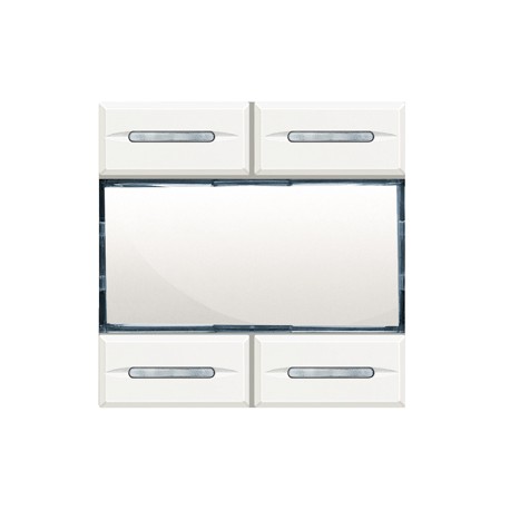 HD4680KNX BTCINO AX Command Setting. KNX "WHITE"