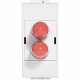 N4268ST BTCINO LL-BASE OPT 2XST 1M BRANCO.