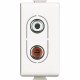 AM4281 BTCINO MX-BASE AUDIO RCMX2 1M WHITE