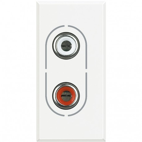 HD4281 BTCINO AX-BASED AUDIO RCAx2 1M WHITE
