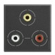 HS4283 BTCINO Топор-видео RCAx3 2М АНТР