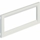 16136F/6 BTCINO MB-PLACA 6M BLAN