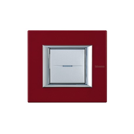 HA4802RC BTCINO AX-PLACCA 2M ROSSO CINA
