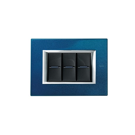 HA4803BM BTCINO AX-PLAQUE DE 3M BLEU MEISSEN