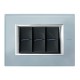 HA4803VZS BTCINO AX-PLACA 3M CRISTAL AZUL