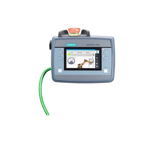 6AV2125-2DB23-0AX0 SIEMENS SIMATIC HMI KTP400F Mobile avec touche d'assentiment intégrée, interrupteur d'arr..