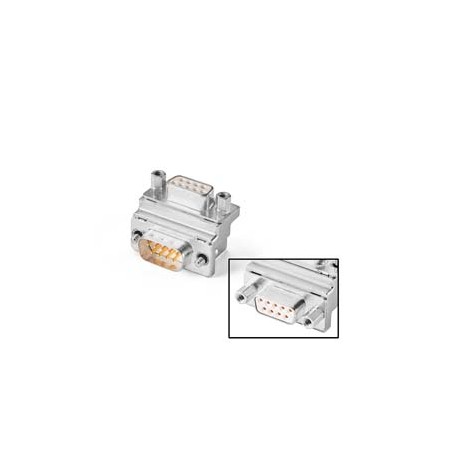 6AV6671-8XD00-0AX0 SIEMENS 90 Grad-Winkeladapter, 1:1 verschraubbar mit RS-485/422-Schnittstelle oder RS-232..