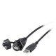 6AV6881-0AF21-0LC0 SIEMENS USB Leitung Typ D, weiblich USB A, IP67, männlich USB A, IP20, Weitere Informatio..