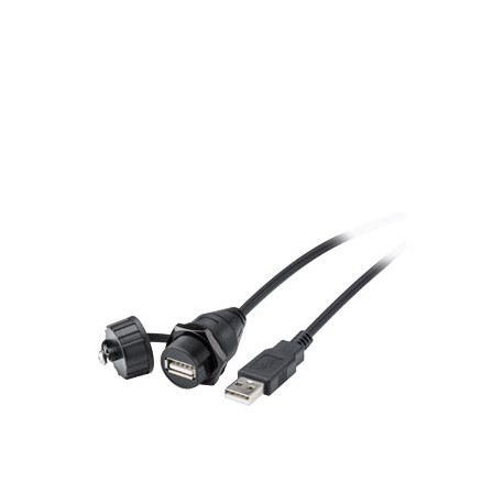 6AV6881-0AF21-0LC0 SIEMENS Câble USB type D, USB femelle A, IP67, USB mâle A, IP20, informations complémenta..