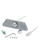 6AV7674-0LX00-0AA0 SIEMENS 1-port USB interface set RAL9023 (gray), with USB 2.0 socket, Type A, including m..