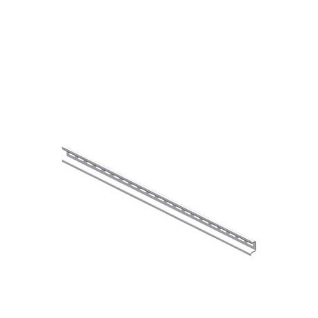 6ES5710-8MA21 SIEMENS SIMATIC, guida profilata normalizzata 35mm, Lunghezza 530mm per quadri 600 mm