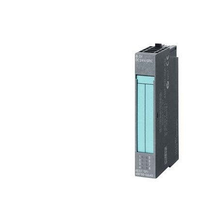 6ES7131-4BF50-0AA0 SIEMENS module électronique pour ET 200S, 8 entrées TOR Source Input 24V CC, 15mm colisag..
