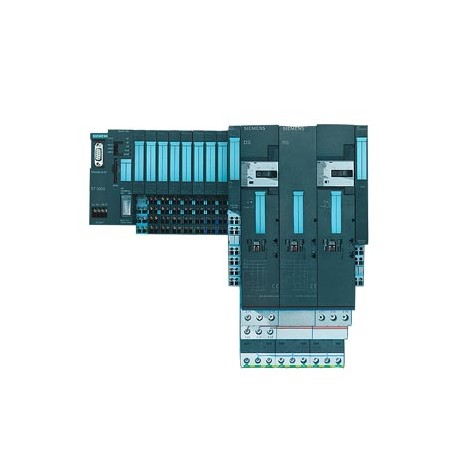 6ES7131-4EB00-0AB0 SIEMENS SIMATIC DP, 5 modules électroniques pour ET 200S, 2 entrées TOR 120V CA 15mm coli..