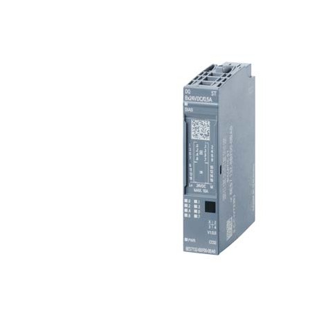 6ES7132-6BF00-0CA0 SIEMENS SIMATIC ET 200SP, digitales Ausgangsmodul, DQ 8x 24VDC/0,5A High Feature, Source ..