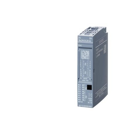 6ES7132-6BH00-2AA0 SIEMENS SIMATIC ET 200SP, digital output module, DQ 16x 24VDC/0.5A Basic, Pack quantity: ..