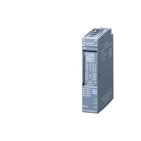 6ES7134-6GF00-0AA1 SIEMENS SIMATIC ET 200SP, módulo de entrada analógica, AI 8XI 2-/4-Wire Basic, adecuado p..