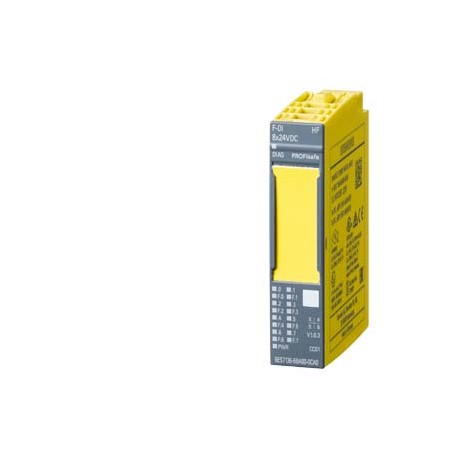 6ES7136-6BA00-0CA0 SIEMENS SIMATIC DP, module électronique pour ET 200SP, entrée TOR de sécurité 8x 24V CC H..