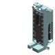6ES7144-4FF01-0AB0 SIEMENS SIMATIC DP, module électronique pour ET 200 PRO 4 AI U High Feature, +-10V 0...10..