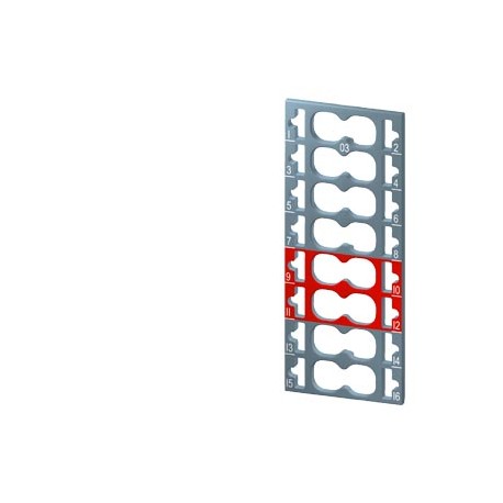6ES7193-6CP03-2MA0 SIEMENS SIMATIC ET 200SP, 10 color-coded labels Color code CC03, for I/O modules, module-..