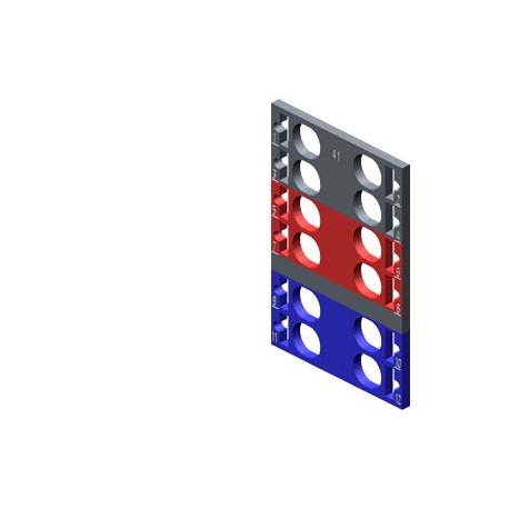 6ES7193-6CP41-2MB0 SIEMENS SIMATIC ET 200SP, 10 targhette identificative a colori Codice colore CC41, per mo..