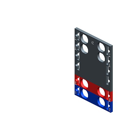 6ES7193-6CP42-2MB0 SIEMENS SIMATIC ET 200SP, 10 étiquettes de repérage couleur code de couleur CC42, pour mo..