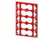 6ES7193-6CP72-2AA0 SIEMENS SIMATIC ET 200SP, 10 targhette identificative a colori codice colore CC72, per 10..