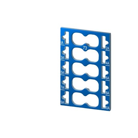 6ES7193-6CP73-4AA0 SIEMENS SIMATIC ET 200SP, 50 targhette identificative a colori, codice colore CC73, per 1..