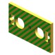 6ES7193-6CP84-2AC0 SIEMENS SIMATIC ET 200SP, 10 color-coded labels Color code CC84, for 2 AUX terminals, for..