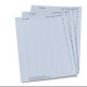 6ES7193-6LA10-0AA0 SIEMENS SIMATIC ET 200SP, 1000 labeling strips, light gray, 10 sheets DIN A4, perforated,..