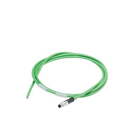 6ES7194-2MN15-0AC0 SIEMENS bus cable for ET connection M8, PUR cable Pre-assembled at one end with 1x M8 con..