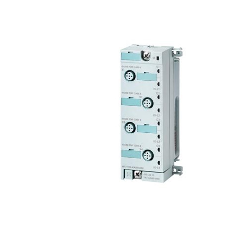 6ES7194-4CA20-0AA0 SIEMENS SIMATIC DP, Connection module for IO-Link master ET 200pro, 4xM12, plastic version