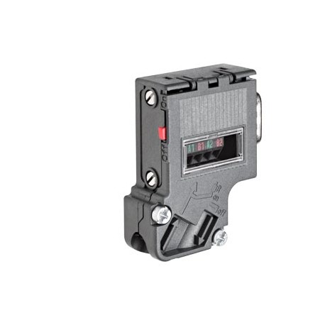6ES7972-0BA42-0XA0 SIEMENS SIMATIC DP, conector de conexión para PROFIBUS hasta 12 Mbits/s con salida de cab..
