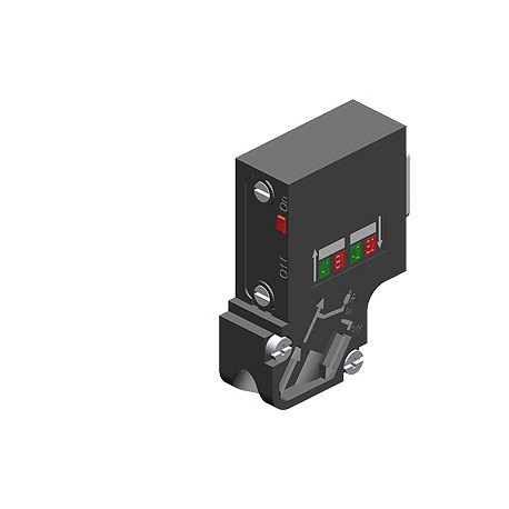 6ES7972-0BA61-0XA0 SIEMENS SIMATIC DP, conector de conexión para PROFIBUS hasta 12 Mbits/s Salida de cable a..