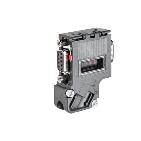 6ES7972-0BB42-0XA0 SIEMENS SIMATIC DP, conector de conexión para PROFIBUS hasta 12 Mbits/s con salida de cab..