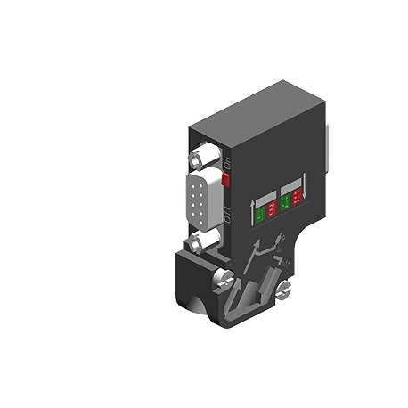 6ES7972-0BB61-0XA0 SIEMENS SIMATIC DP, conector de conexión para PROFIBUS hasta 12 Mbits/s Salida de cable a..