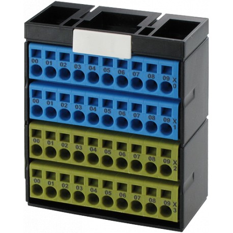 56110 MURRELEKTRONIK POTENTIAL TERMINAL BLOCK BLUE YELLOW