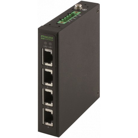 58151 MURRELEKTRONIK Tree 4TX metallico Unmanaged Switch 4 vie