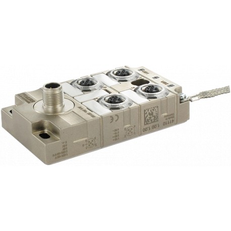 58160 MURRELEKTRONIK Tree 4TX IP67 Metall Unmanaged Switch 4xM12