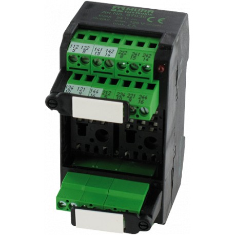 67030 MURRELEKTRONIK MKS-K24M/LED24 VDC RELAY SOCKET MODULES