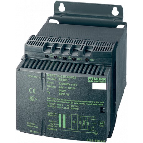 85402 MURRELEKTRONIK MTPS alimentatore mono/bifase, filtrato