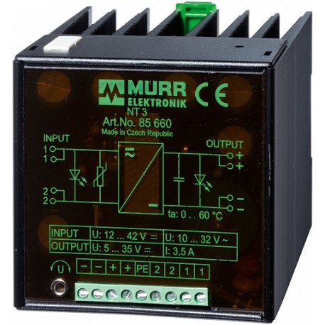 85660 MURRELEKTRONIK NT 3 AC-convertitore DC/DC, regol. lineare