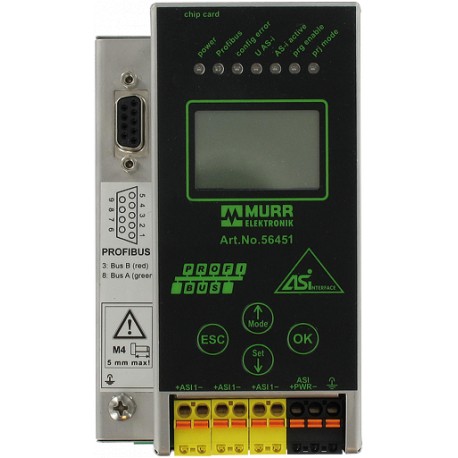 556616 MURRELEKTRONIK Шлюз сети Profibus-ДП/как-я, 2 мастера