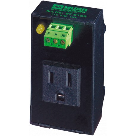 676166 MURRELEKTRONIK MSVD avec LED prise USA 110VAC