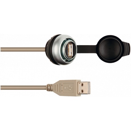 4000-73000-0180000 MURRELEKTRONIK MSDD PASS-THROUGH USB 3.0 FORM A, 2.0 M